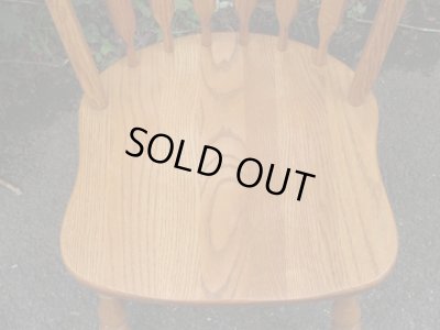 画像7: カナダ製 オーク材ウィンザーチェア 椅子