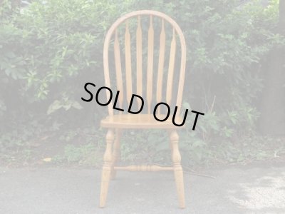 画像2: カナダ製 オーク材ウィンザーチェア 椅子