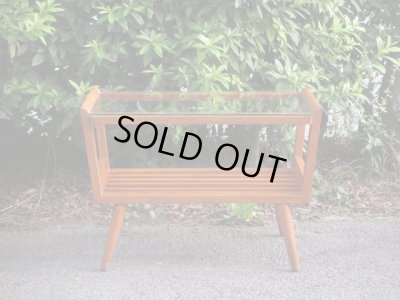 画像2: レトロなガラストップコーヒーテーブル