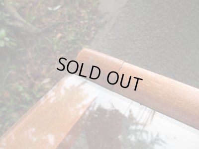 画像7: レトロなガラストップコーヒーテーブル