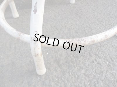 画像7: 古いメタルスツール インダストリアル (1)