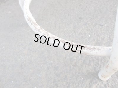 画像7: 古いメタルスツール インダストリアル (2)