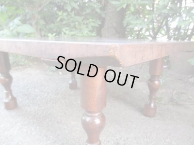 画像7: レトロ 桜無垢材 座卓 テーブル