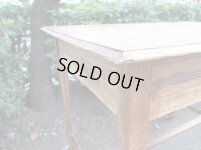 画像9: フランスヴィンテージ オーク材テーブル