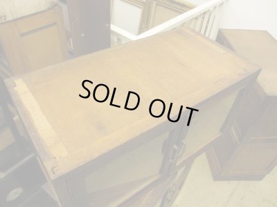 画像16: 古い 5段スタッキングガラスキャビネット