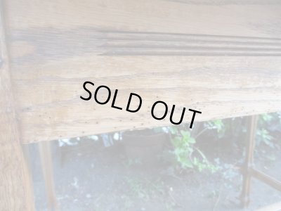 画像12: フランスヴィンテージ オーク材テーブル