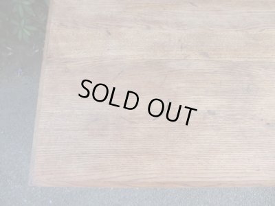 画像6: フランスヴィンテージ オーク材テーブル