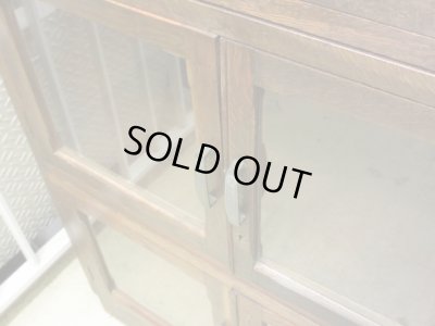 画像9: 古い 5段スタッキングガラスキャビネット