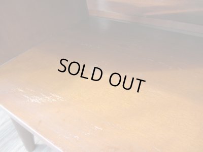 画像8: 昭和レトロ 木製コーヒーテーブル