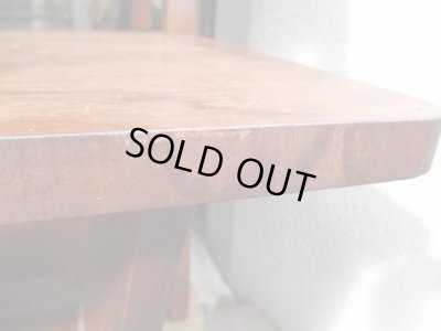 画像6: 昭和レトロ 木製コーヒーテーブル