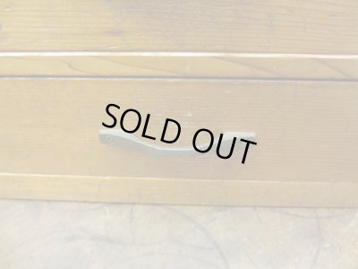 画像7: 古い木製4杯小引出し A4収納