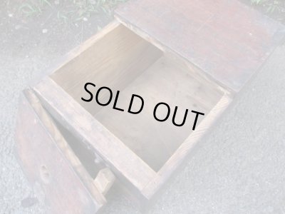 画像10: 古い木箱 時代家具