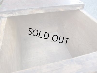 画像11: 古い木箱 時代家具