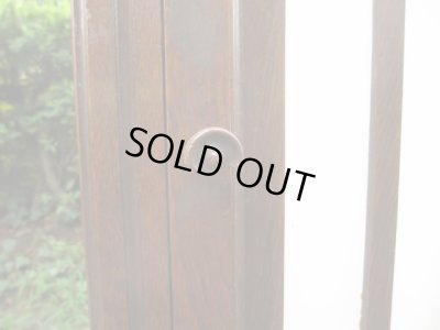 画像11: 古い扉付き 10杯引出し レコードケース