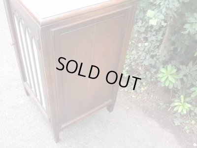 画像4: 古い扉付き 10杯引出し レコードケース