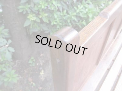 画像13: ヴィンテージ 木製ベンチ 椅子