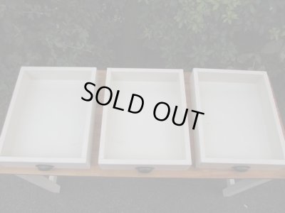 画像9: 横長の木製デスク 机