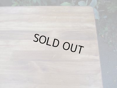 画像7: 横長の木製デスク 机