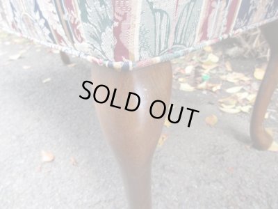 画像8: クラシックな猫脚ベンチ 椅子ソファ