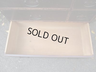 画像10: 時代家具 7杯引出し箪笥 ドロワー