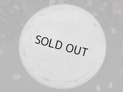 画像4: 古い白ペイントスツール 椅子