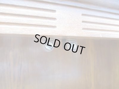 画像14: キツツキマーク 飛騨産業 ガラスキャビネット 本箱