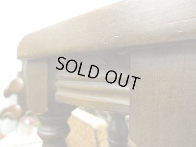 画像9: 古い木製ネストテーブル 