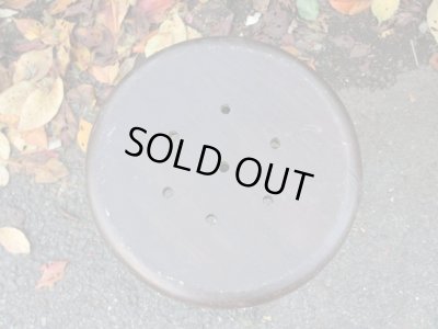 画像5: ヴィンテージ 黒い鉄脚スツール