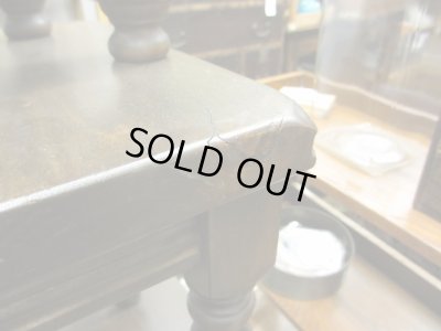 画像10: 古い木製ネストテーブル 