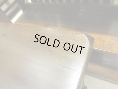 画像12: 古い木製ネストテーブル 