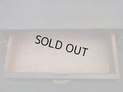 画像7: 古い楢材の小さな机