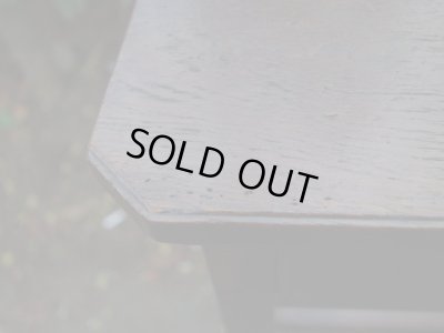 画像8: 古い楢材の小さな机