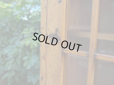 画像12: ヴィンテージ ガラス本箱 キャビネット