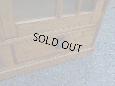 画像15: ヴィンテージ ガラス本箱 キャビネット