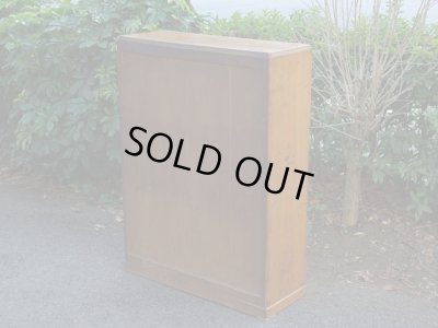 画像5: ヴィンテージ ガラス本箱 キャビネット