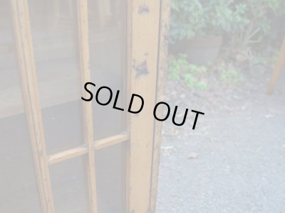 画像11: ヴィンテージ ガラス本箱 キャビネット