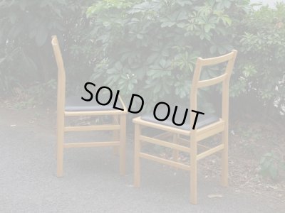 画像3: 楢材のダイニングチェア 椅子