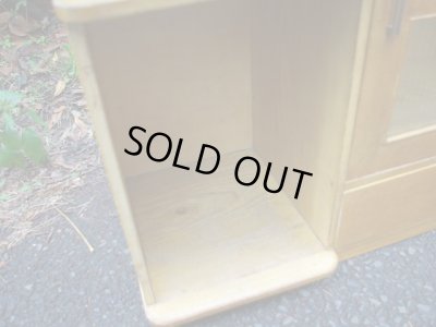 画像8: 古いモールガラスのキャビネット 