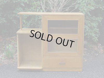 画像2: 古いモールガラスのキャビネット 