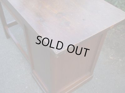 画像11: アンティーク 片袖デスク 机