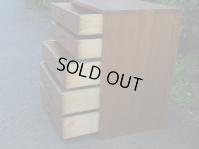 画像12: レトロ ヴィンテージ 5杯引出し チェスト