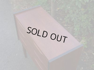 画像6: 北欧デザイン チークの3杯引出し チェスト 