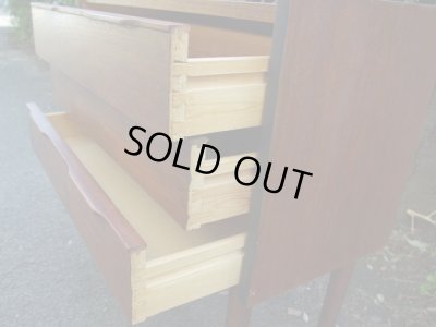 画像11: 北欧デザイン チークの3杯引出し チェスト 