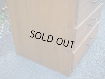 画像10: レトロ ヴィンテージ 5杯引出し チェスト