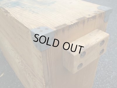 画像7: 古い木製の棚 木箱