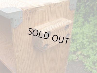 画像6: 古い木製の棚 木箱