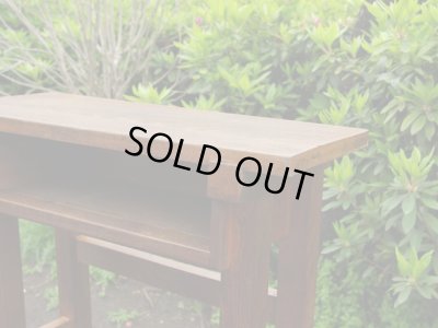 画像9: ビンテージ 木製小机 テーブル