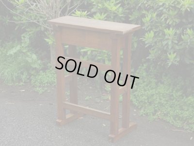 画像5: ビンテージ 木製小机 テーブル