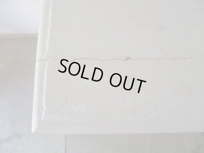 画像9: フランス製 ヴィンテージ白くペイントデスク 机テーブル