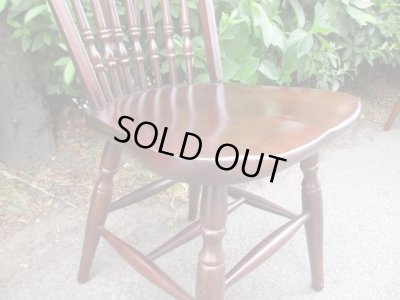 画像8: 秋田木工 ダイニングチェア ウィンザーチェア 椅子 (1)